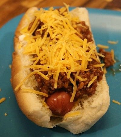 Greek Coney Hot Dog