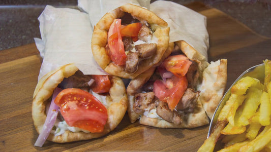 Pork Souvlaki Gyro